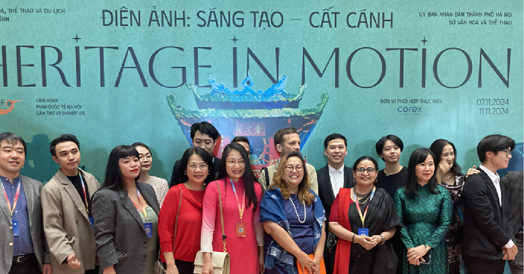 At the 7th HANIFF (Hanoi International Film Festival)